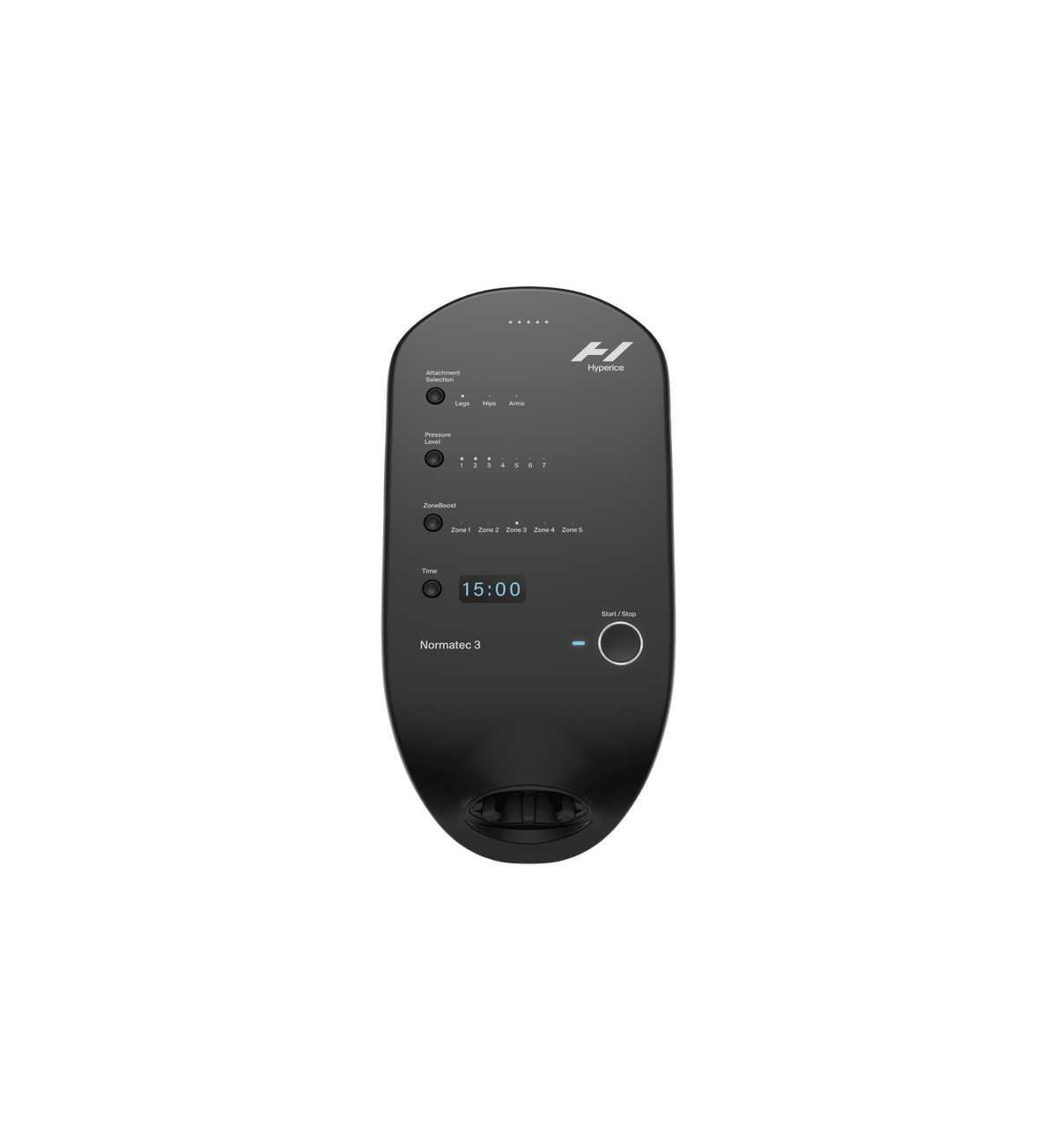 Normatec 3 Control Unit, front view