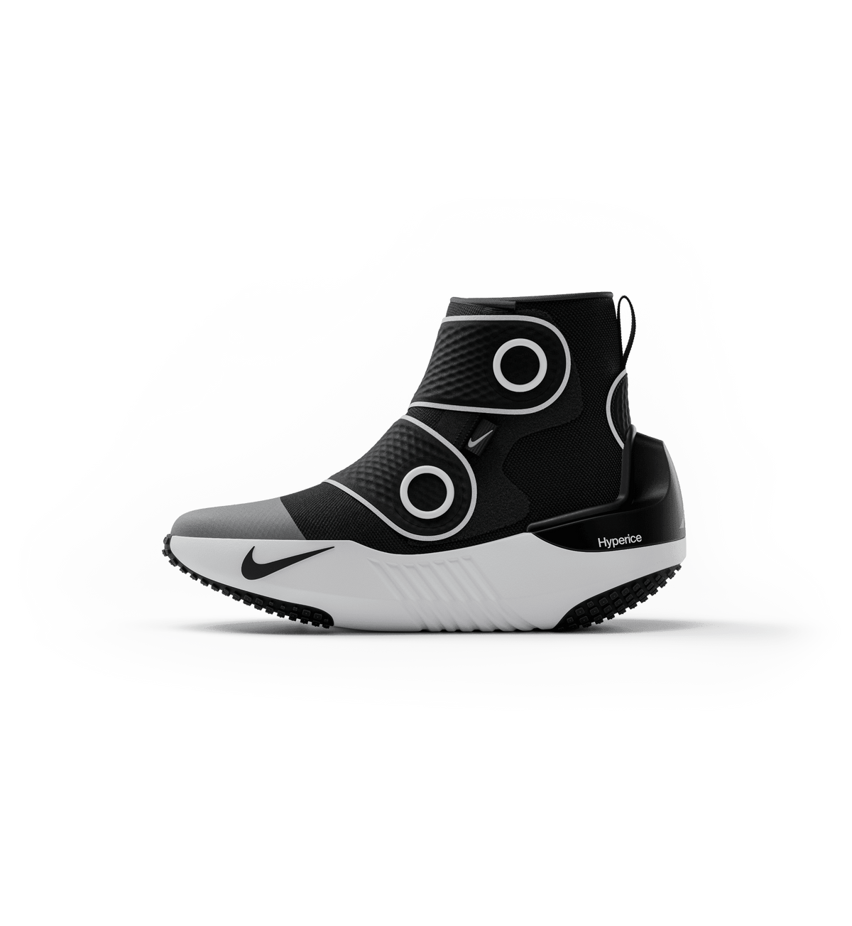 Hyperboot by Nike × Hyperice, zijaanzicht