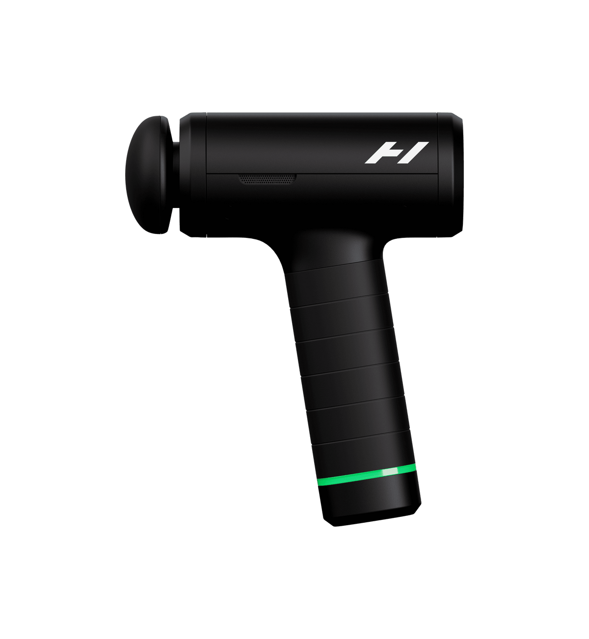 Hypervolt 3 Pro massage gun, side view